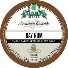 Savon de rasage Bay Rum Stirling Soap Company