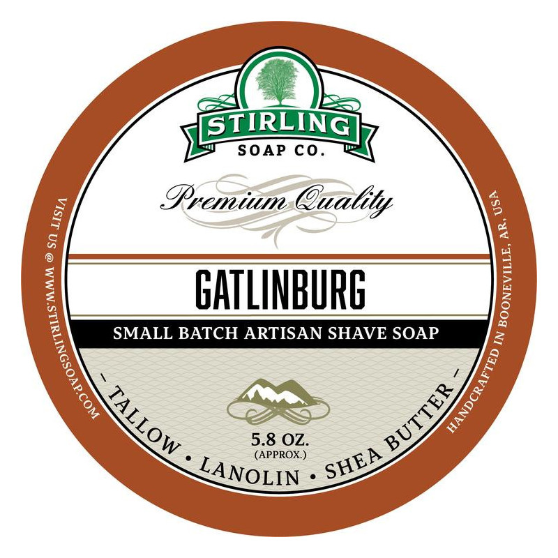 Savon de rasage Gatlinburg Stirling Soap Company