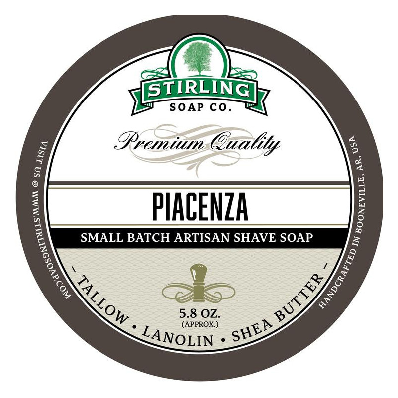 Savon de rasage Piacenza Stirling Soap Company