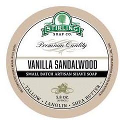Stirling Soap Company
Vanilla Sandalwood - Shave Soap