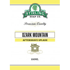 Apres Rasage Splash Ozark Moutain Stirling Soap Company