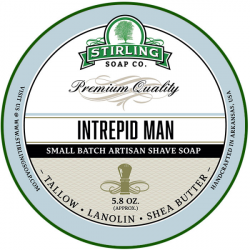 Savon de rasage Intrepid Man Stirling Soap Company