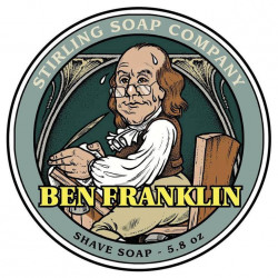 Savon de rasage Ben Franklin Stirling Soap Company