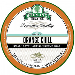 Savon de rasage Orange Chill Stirling Soap Company