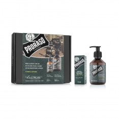 Coffret Duo shampoing, huile à barbe "Cypress & Vetyvier" Proraso