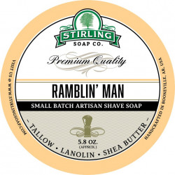 Savon de rasage "Ramblin' Man" Stirling Soap Company