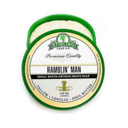Savon de rasage "Ramblin' Man" Stirling Soap Company