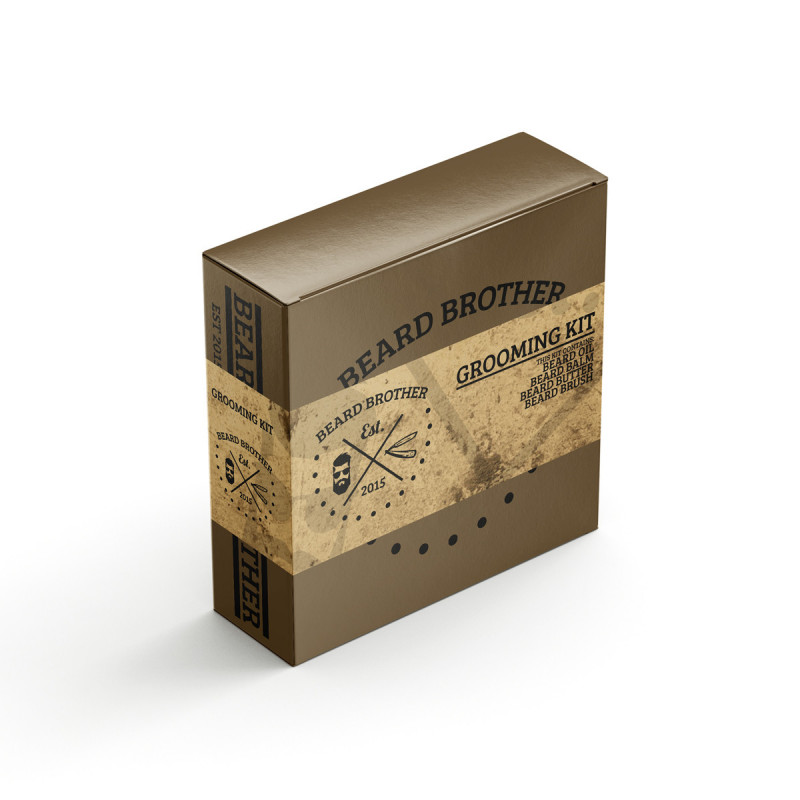 Coffret barbe complet Beard Brother Citron Chanvre