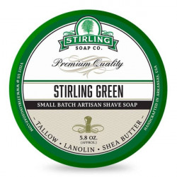Savon de rasage "Stirling Green" Stirling Soap Company