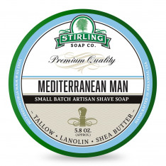 Savon de rasage "Mediterranean Man" Stirling Soap Company