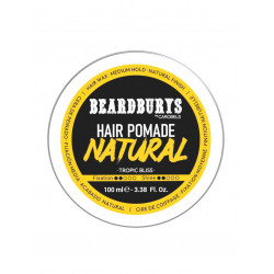 Cire cheveux "Natural" fixation moyenne Beardburys, 100 ml
