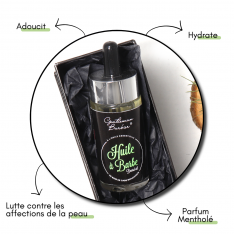Huile pour la barbe mentholée Gentleman Barbier