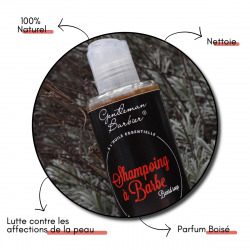 Shampoing Nettoyant pour la Barbe Gentleman Barbier