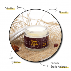 Crème Hydratante pour la Barbe Gentleman Barbier Etoile Ambrée