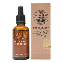 Huile à barbe "Booze and baccy" Capt. Fawcett's signature Ricky Hall