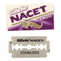 Lames Gillette "Nacet" Stainless par 5
